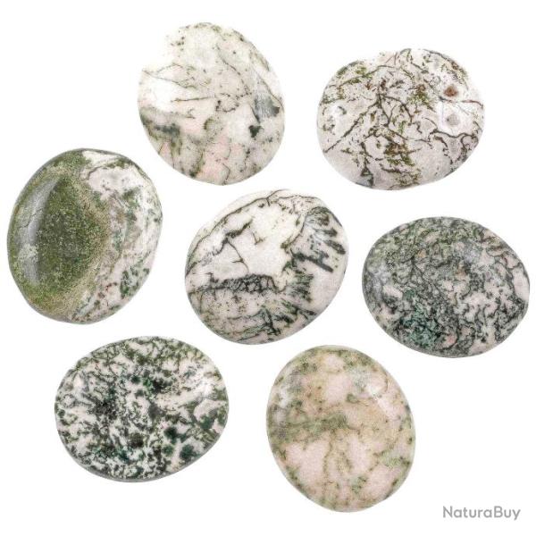 Galet plat agate arbre - A l'unit�