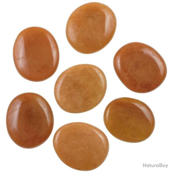 Galet plat aventurine rouge - A l'unit�