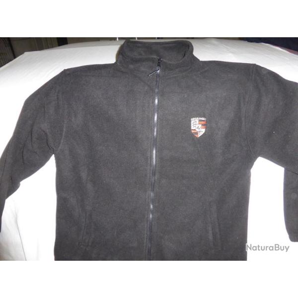 DESTOCKAGE : POLAIRE PORSCHE ( toutes tailles ) noir  911 964 cayenne 356 993 996 997 991