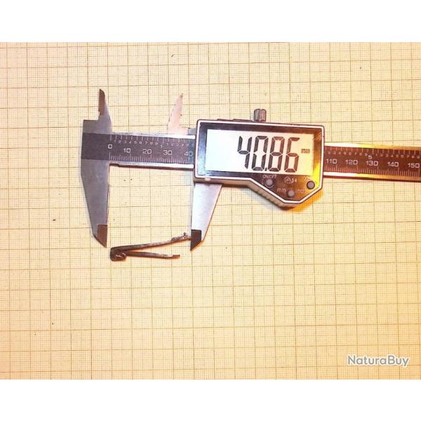 Ressort de platine   Percussion -Silex Goutte d'eau  ou autres  n7 L40.86