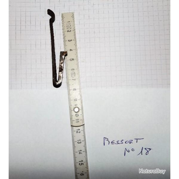 Ressort de pistolet � Percussion -Silex-Goutte d'eau n�18