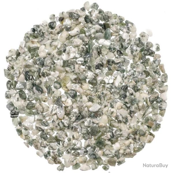 Mini pierres roul�es agate arbre - 5 � 10 mm - 100 grammes
