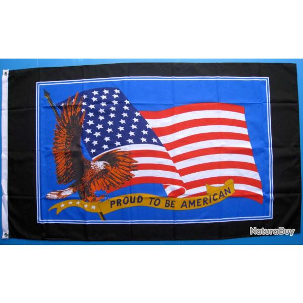 DRAPEAU  USA / AIGLE - Ref.45