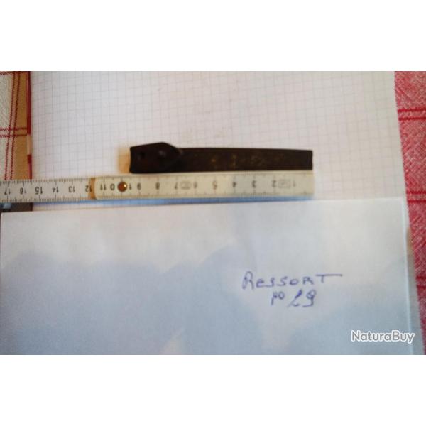 Ressort de pistolet � Percussion -Silex-Goutte d'eau n�30