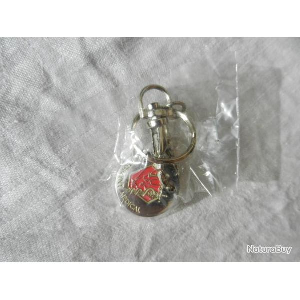 porte cl�s/ porte jeton caddie 1er r�giment m�dical de Metz