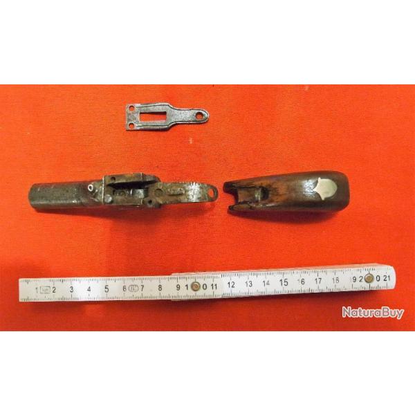 Pistolet  balle force fn XVIIIme ou XIX   termin