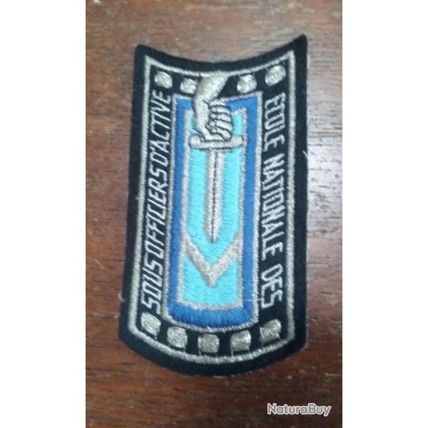 Insigne tissu Ecole des Sous Officiers