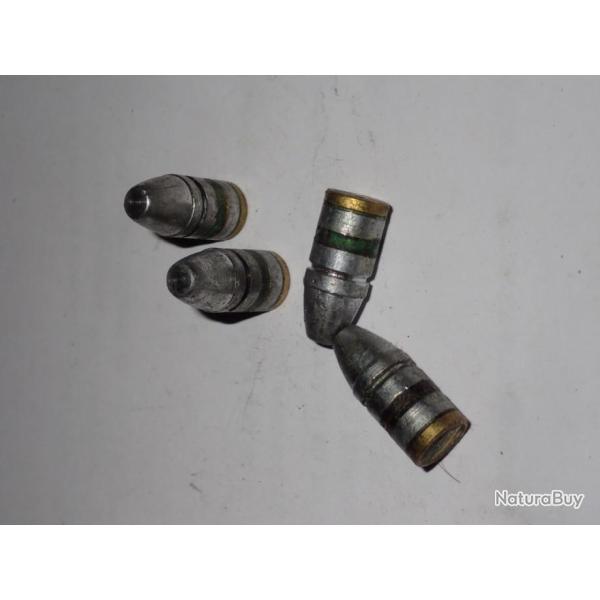 Sachet de 100 ogives - 190 grains - 9,1mm - Linotype - SWC