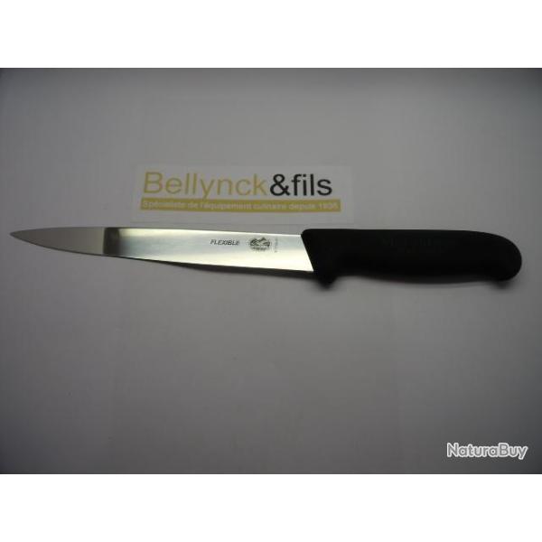 COUTEAU � D�NERVER / �PLUCHEUR FIBROX VICTORINOX 18 cm