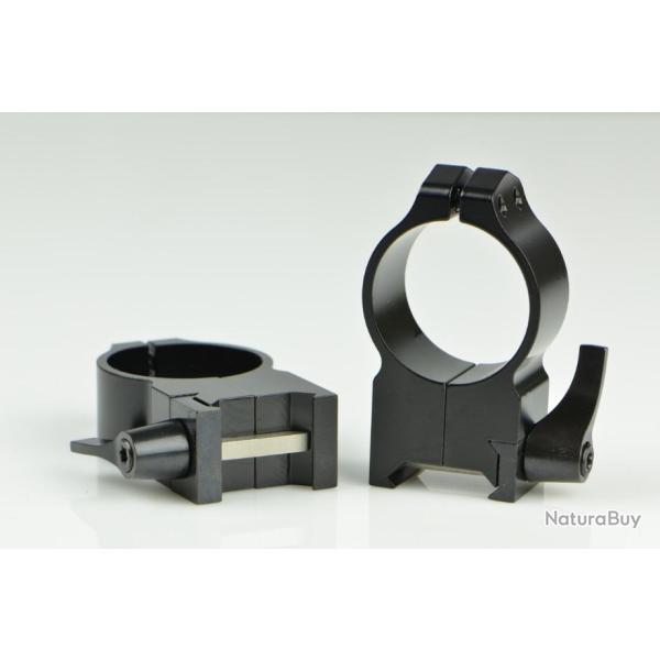 Colliers WARNE Extra Haut Diam�tre 30 mm D�tachables