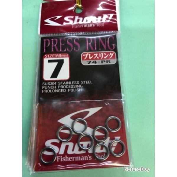 8 anneau soud� 440 lbs shout p�che mer JIG exotique press ring taille 7