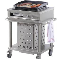 PLANCHA GAZ OPEN COOK 720