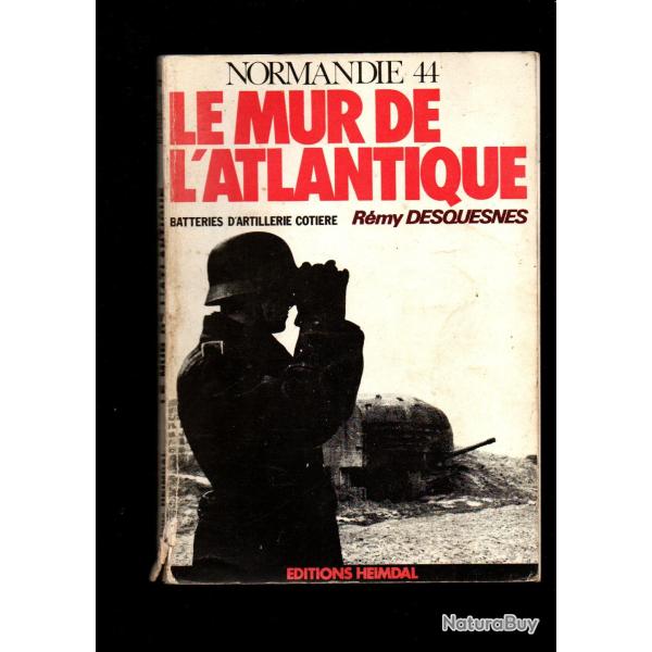 Le Mur de l'Atlantique en Normandie par r�my Desquesnes batteries d'artillerie coti�re
