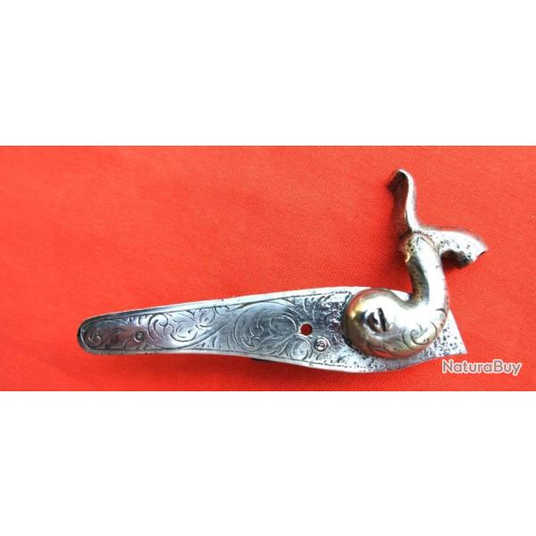 Platine � percussion avec balle ciselures PL 124