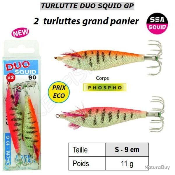 TURLUTTES DUO SQUID 90 SEA SQUID