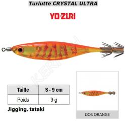 TURLUTTE CRYSTAL ULTRA YO-ZURI Dos Orange (GR)