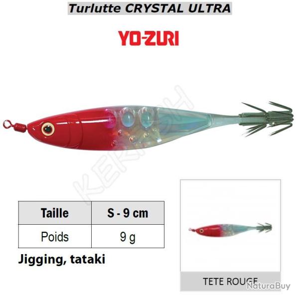 TURLUTTE CRYSTAL ULTRA YO-ZURI T�te Rouge