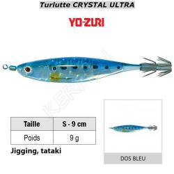 TURLUTTE CRYSTAL ULTRA YO-ZURI Dos Bleu (IW)