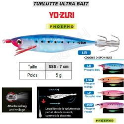 TURLUTTE ULTRA BAIT YO-ZURI Phospho Bleu (LB)