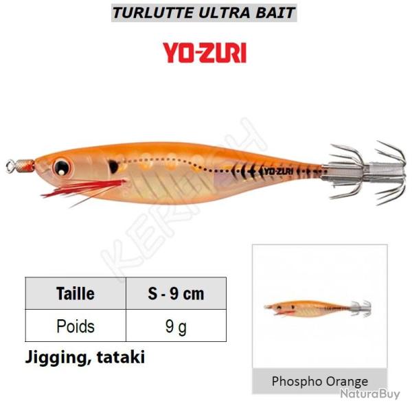 TURLUTTE ULTRA BAIT YO-ZURI Phospho Orange (LOG)