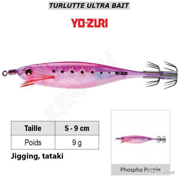 TURLUTTE ULTRA BAIT YO-ZURI Phospho Purple (LPUP)