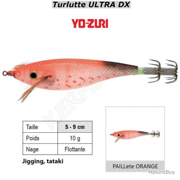 TURLUTTE ULTRA DX YO-ZURI Paillet� Orange (SCOG)