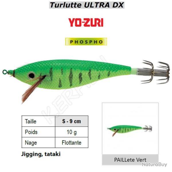 TURLUTTE ULTRA DX YO-ZURI Paillet� Vert (M)