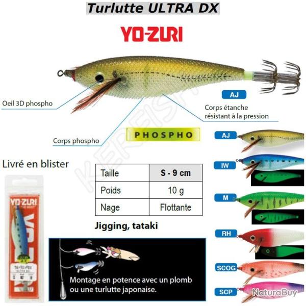 TURLUTTE ULTRA DX YO-ZURI Naturel (AJ)