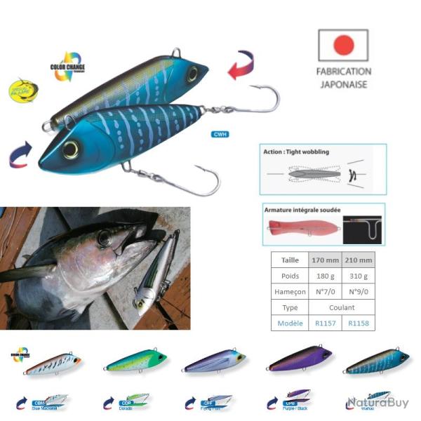 BONITA YO-ZURI 170 mm Blue Mackerel (CBM)
