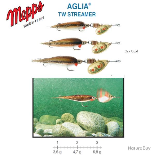 AGLIA� TW STREAMER MEPPS Or 2 / 4.7 g