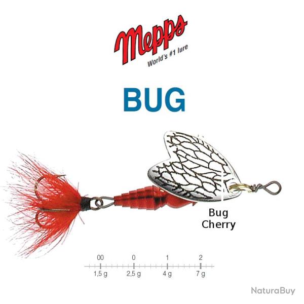 BUG CHERRY MEPPS 00 / 1.5 g