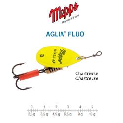 AGLIA FLUO MEPPS 6.5 g Chartreuse
