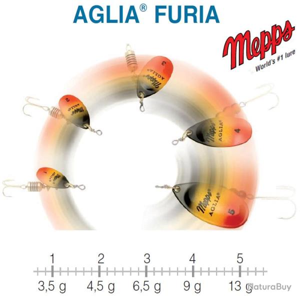 AGLIA� FURIA MEPPS 1 / 3.5 g
