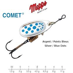 COMET MEPPS 5 / 11 g Argent/Points Bleus