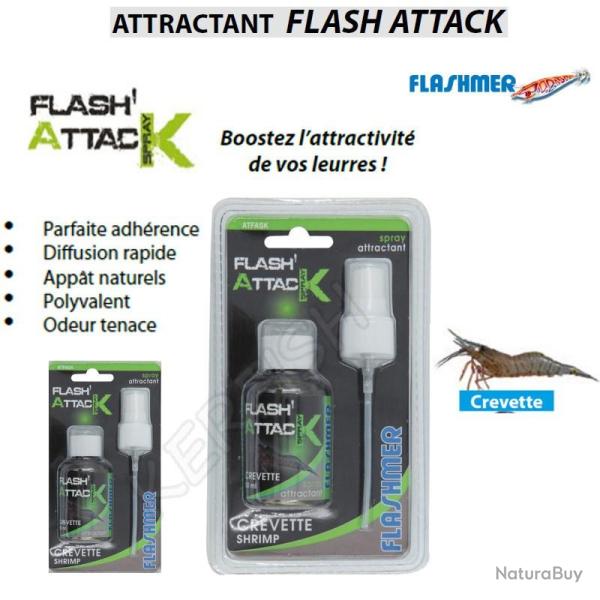 ATTRACTANT FLASH'ATTACK FLASHMER Crevette