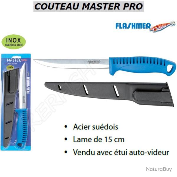 COUTEAU MASTER PRO INOX 15 cm FLASHMER