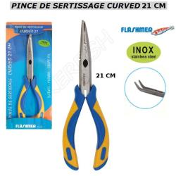 PINCE DE SERTISSAGE 21 CM CURVED FLASHMER