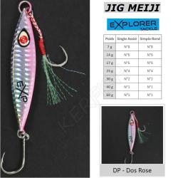 JIG MEIJI EXPLORER TACKLE 30 g Dos Rose