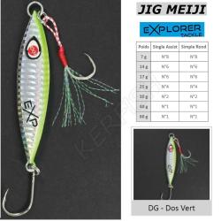 JIG MEIJI EXPLORER TACKLE 40 g Dos Vert