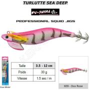 Turlutte Fu-Shima Sea Deep 3.5 – 12 Cm, 30 G, Plomb Anti-accroche, Pour Pêche En Mer