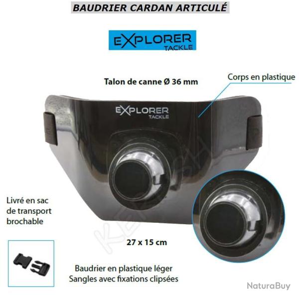 BAUDRIER CARDAN ARTICUL� EXPLORER TACKLE