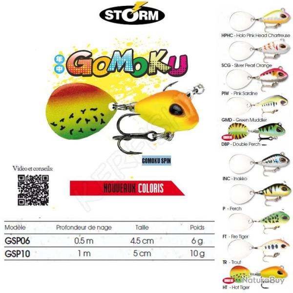 GOMOKU SPIN STORM Hot Tiger 4.5 cm