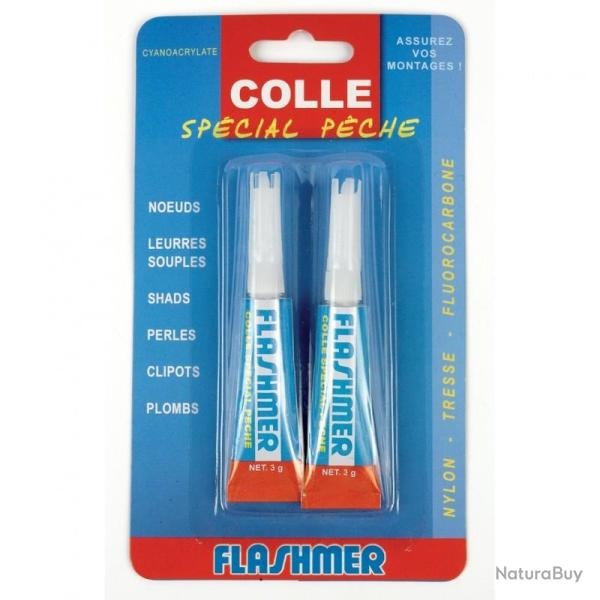 2x TUBES DE COLLE EN GEL 4.5 g FLASHMER