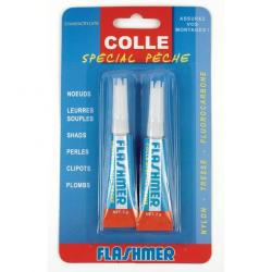 BLISTER 2 TUBES DE COLLE 3 g FLASHMER