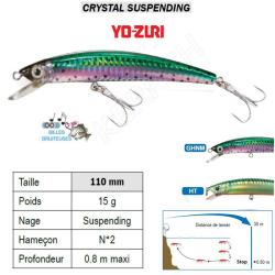 CRYSTAL SUSPENDING YO-ZURI Ecaille Rainbow (GHNM)