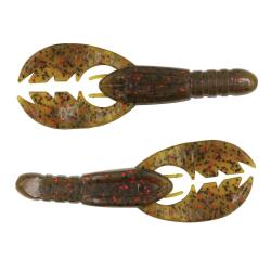 PURE CRAW BASS ASSASSIN Green Pumpkin Red Glitter (501)