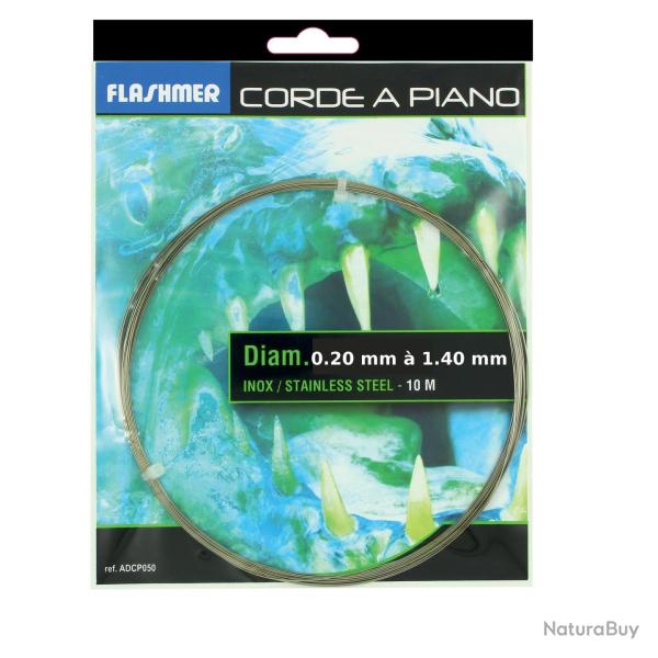 CORDE A PIANO INOX FLASHMER 0.80 mm