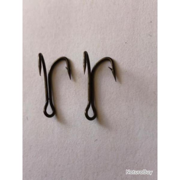 10 hame�on double n 7 r�f 9908 bz limerick equerre 90 degr�s p�che carnassier mustad