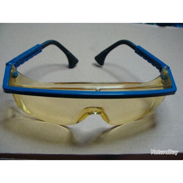 LUNETTES VERRES JAUNES UVEX SHOOTING LINE - BALL TRAP - TIR - LOISIR