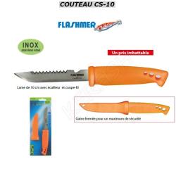 COUTEAU BLISTER CS-10 LAME 10 cm FLASHMER